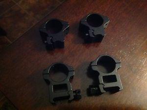 Two sets scope mounts