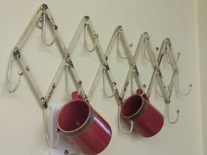Wall Mount Rack - Great for mugs, coats and xcarves
