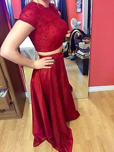 Wanted: Red 2 piece prom dress