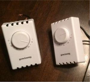 Wanted: Two white Honeywell thermostat's one Dimplex