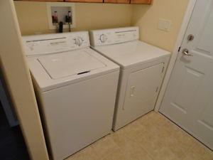 Washer Dryer pair Kitchen Aid
