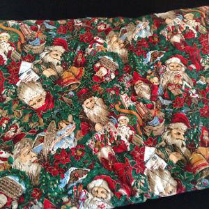 Xmas quilled fabric