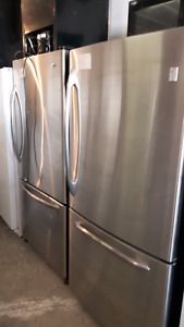stainless steel fridges