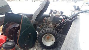 11 hp 31 inch cut craftsmen snowblower