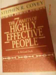 " 7 HABITS OF HIGHLY EFFECTIVE PEOPLE"