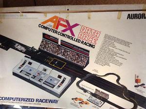 Afx Data Race complete set with cars