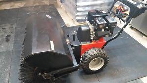 Ariens 36 inch power brush sweeper much more snow in