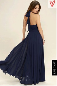 Brand new maxi dress blue