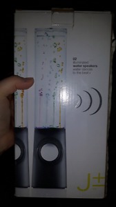 Brand new water/LED speakers