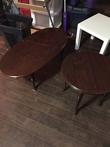Coffee table & End table