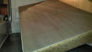 Double bed box spring mattress