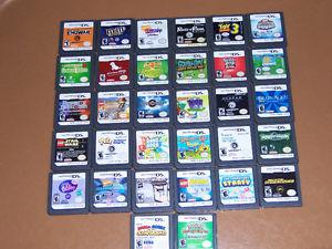 FOR SALE DS,GAMES NO BOOKS NO CASES 30 GAMES,