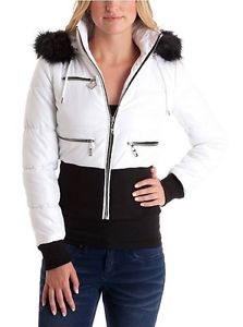 Guess White Winter Jacket