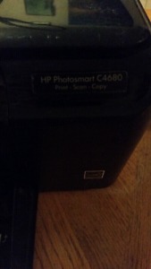 HP Photosmart C printer
