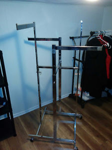 Heavy Duty, Stainless Steel *Adjustable* Clothes Rack $125