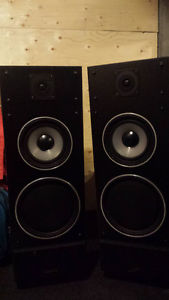 Huge speakers!