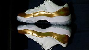 Jordan 11 Low Olympic Gold DS Size 10