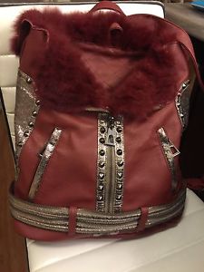 Leather back pack for sale