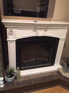 Napoleon electric fireplace mantle package
