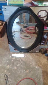 New oval mirror
