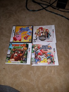 Nintendo 3DS and ds games