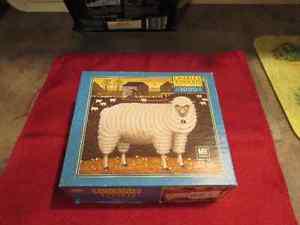  Piece puzzle - Wysocki's Americana Sheep Folk Art