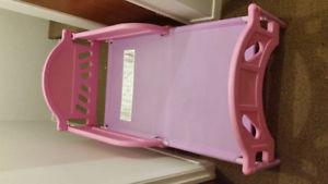 Plastic toddler bed