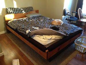 Queen size mattress frame only