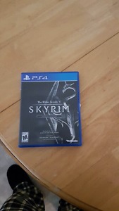 Skyrim PS4 brand new $50