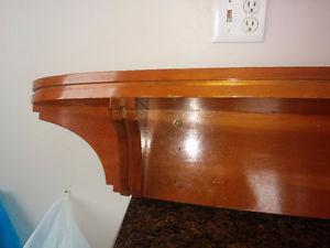 Solid Wood Fireplace Mantle (or shelf above head of bed)