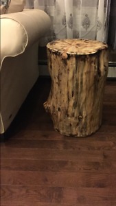 Solid pine end tables
