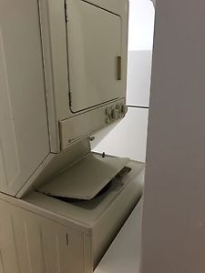 Stackable washer/dryer combo