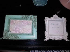 Two beautiful unique picture Frames new