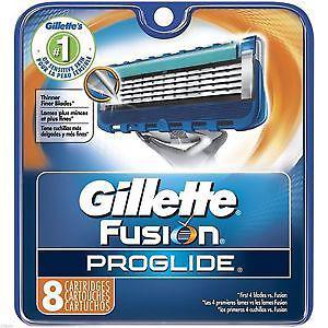 (Two)8 Packs Gillette Fusion Proglide Men’s Razor Blade