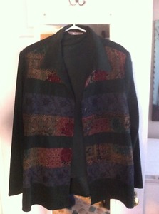 various colored pattern blazer