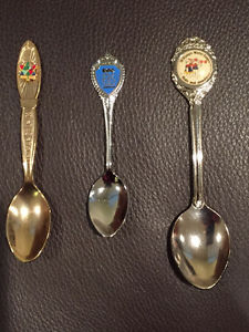 3 Collector Spoons