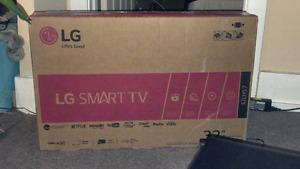 32" LG Smart TV-Brand New In Box- $250