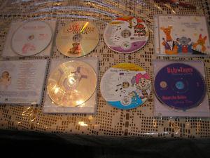 9 Baby Music C D's including Lullabies & Nursery Songs