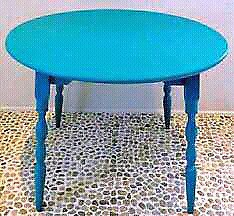BLUE CRAB Ralph Lauren Dining Table