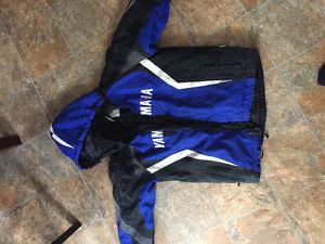 Boys Yamaha jacket size 12