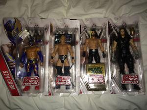 Brand new wrestlers