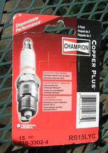 CHAMPION NEW 2 PACK SPARK PLUGS RS15LYC REDUCED