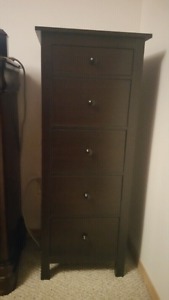 Dark cherry/brown accent chest $60 includes delivery in
