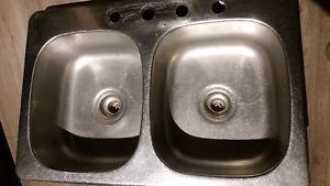 Double Stainless Sink