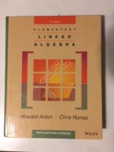 Elementary Linear Algebra Textboook