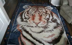 Fuzzy Tiger blanket