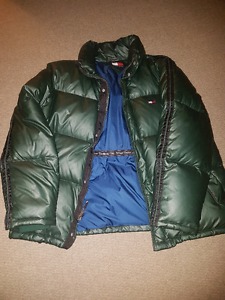 Green Tommy Hilfiger Winter Jacket