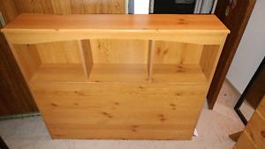 Headboard for a twin bed
