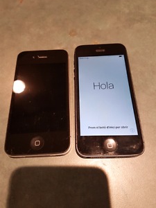 Iphone 4s with bell and iphone 5 for parts