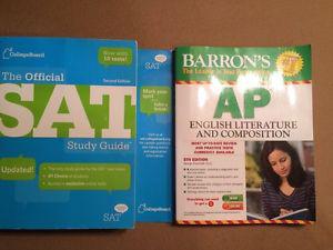 Lot of SAT & AP English Lit Prep Exam Books